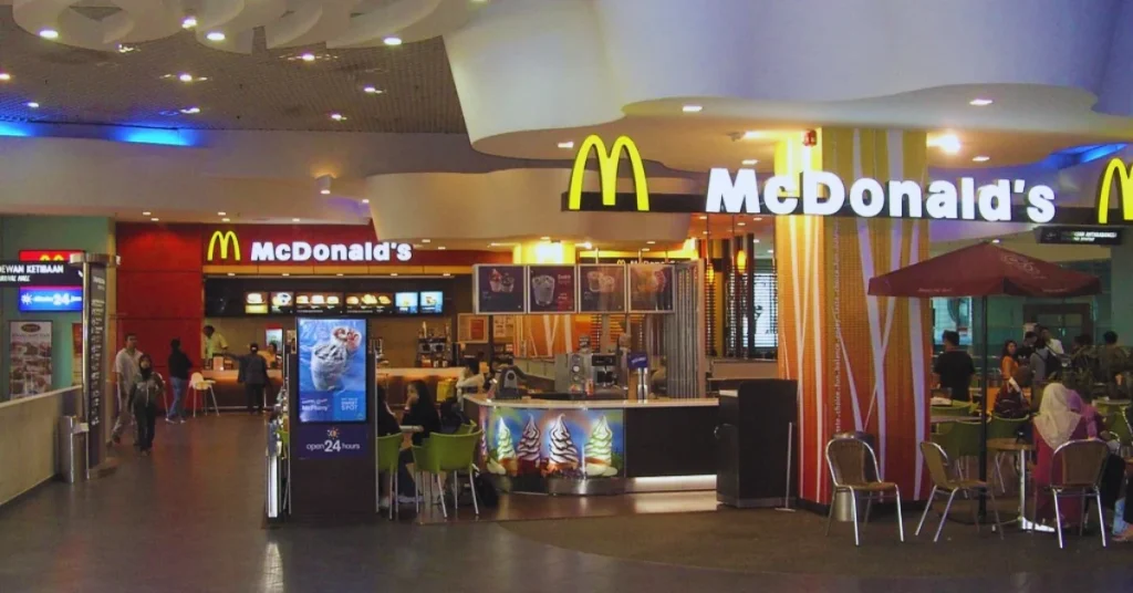 McDonalds Penang International Airport